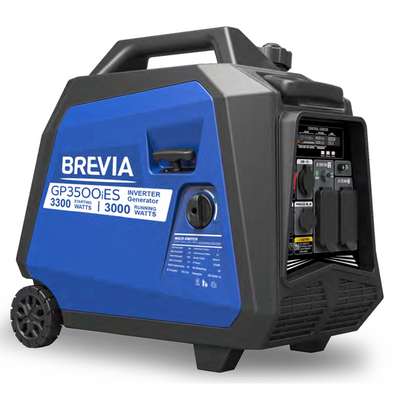 Генератор инверторный бензиновый BREVIA 3,0 кВт, с автозапуском GP3500iES фото