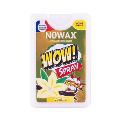 Ароматизатор повітря Nowax серія WOW Spray 18 ml - Vanilla NX00144 фото