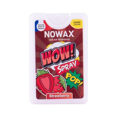 Ароматизатор повітря Nowax серія WOW Spray 18 ml - Strawberry NX00143 фото