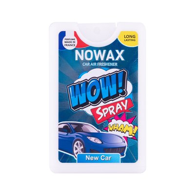 Ароматизатор повітря Nowax серія WOW Spray 18 ml - New car NX00141 фото