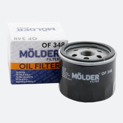 Масляный фильтр MOLDER аналог WL7308/OC458/W7003 (OF348) OF348 фото