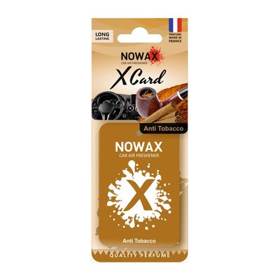 Ароматизатор дзеркальний NOWAX X Card Anti Tobacco (NX07543) NX07543 фото