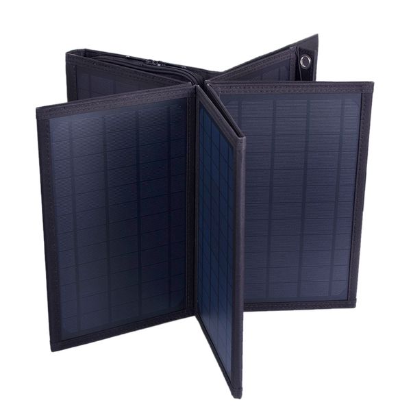 Портативная солнечная панель, складная S60W, 60Вт/18В/3,3А S60W фото