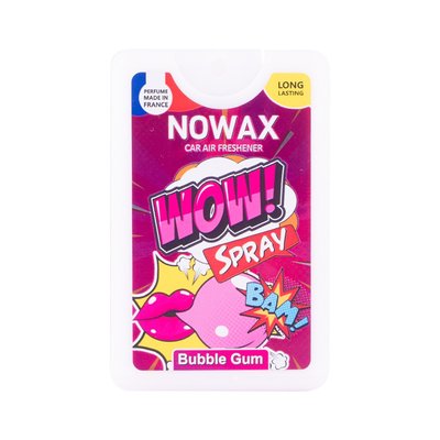 Ароматизатор повітря Nowax серія WOW Spray 18 ml - Bubble Gum NX00137 фото