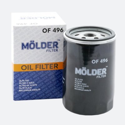 Масляный фильтр MOLDER аналог Wl7077/oc606/w71927 (OF496) OF496 фото