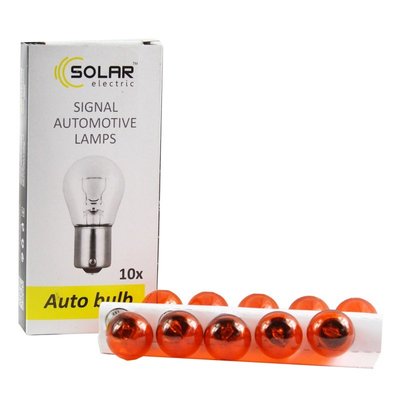 Галогенова лампа SOLAR PY21W Amber 12V (1251) 1251 фото