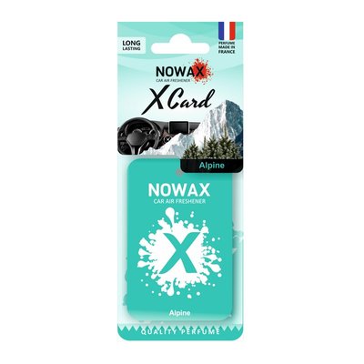 Ароматизатор на дзеркало NOWAX X Card Alpine (NX07533) NX07533 фото