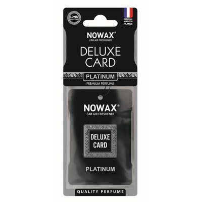 Ароматизатор целлюлозный 6 г Nowax серія Delux Card Platinum (NX07735) NX07735 фото