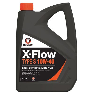 Моторное масло X-FLOW TYPE S 10W40 4л (4шт/уп) XFS4L фото