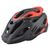Велосипедний шолом GREY'S чорно-червоний мат., L GR21134 фото