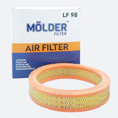 Воздушный фильтр MOLDER аналог WA6383/LX208/C28522 (LF98) LF98 фото