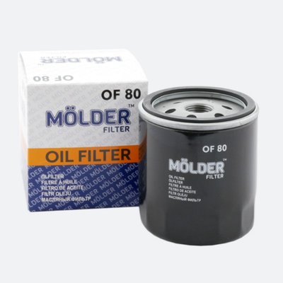 Масляный фильтр MOLDER аналог WL7129/OC90 oF/W71275 (OF80) OF80 фото