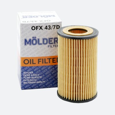 Масляный фильтр MOLDER аналог WL7009/OX153/7DE/HU7185X (OFX43/7D) OFX43/7D фото