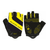 Перчатки GREY'S с коротким пальцем, гелевые вставки, цвет черный/желтый, размер M (100шт/уп) GR18342 фото
