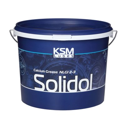 Мастило Солідол Жировий ДСТУ 1033-79 DIN 51502 K 2/3 C-25 NLGI 2/3 (2,7 кг пп лого) KSM-SOLIDOL-2,7KG-LOGO фото
