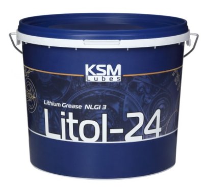 Смазка Літол-24 DIN51502 K3K-40/NLGI3 (2,7 кг пп лого) KSM-LITOL-2,7KG-LOGO фото