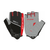 Рукавички GREY'S з коротким пальцем, вставки гелю, колір Чорний/Червоний, розмір L (100шт/уп) GR18123 фото