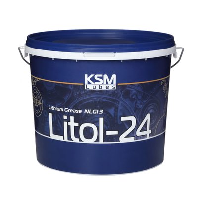 Мастило Літол-24 NLGI 3,DIN 51502: K3K-40(4,5 кг пп лого) шт KSM-LITOL-4,5KG-LOGO фото
